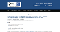 Desktop Screenshot of disabilityconnections.com